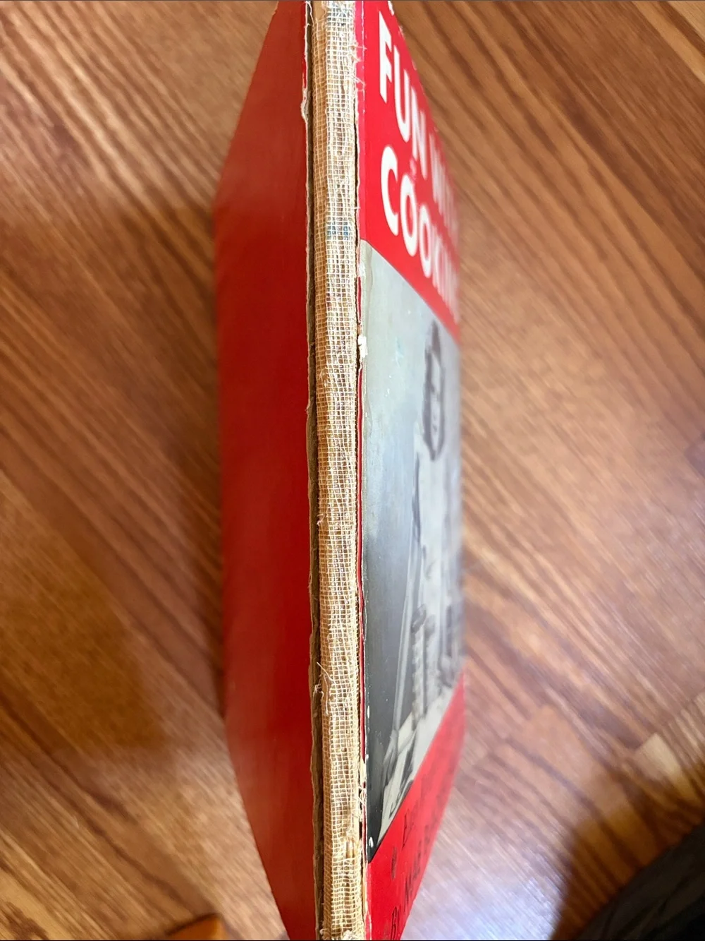Mae Blacker Freeman 'Fun With Cooking' Vintage Cookbook - Red Cover